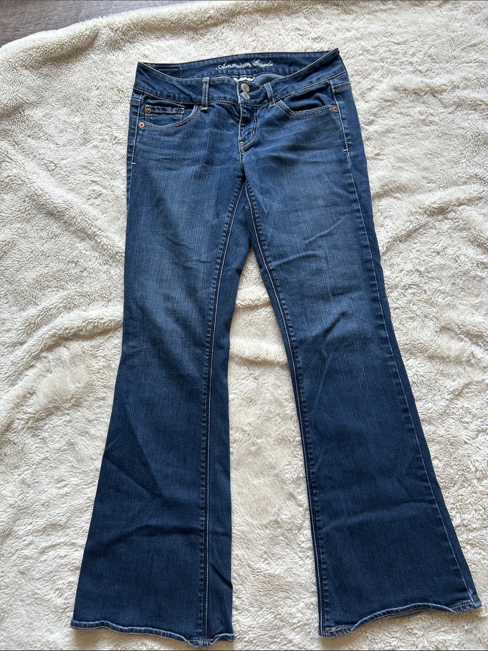 American Eagle Outfitters Indigo Boot-Cut Jeans - Women's